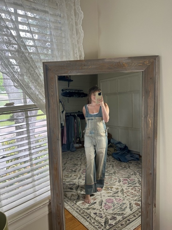 Free People Pants - Rare free people denim overalls
